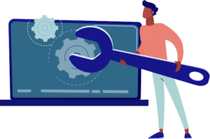 pied de page maintenance